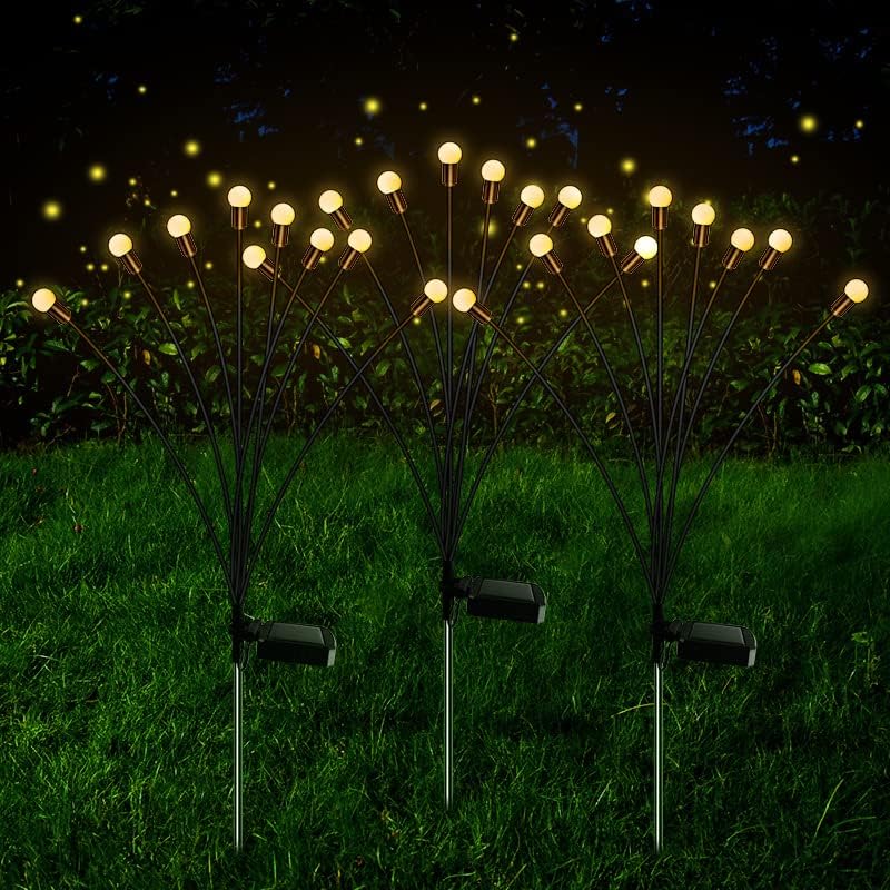 Estacas Luciérnagas Solares (Pack 2)