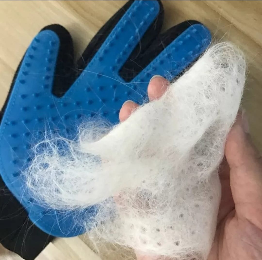Cepillo guante para mascota