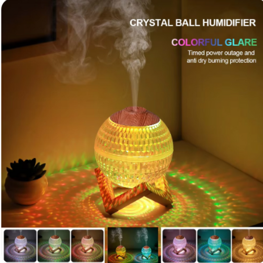 Humidificador Lampara Bola Disco