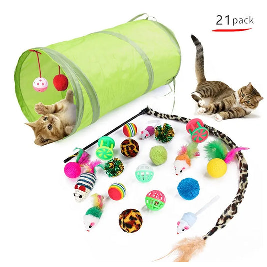 Juguetes Para Gatitos - 21 Piezas