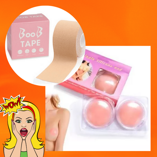 Boob Tape + Pezonera Silicona